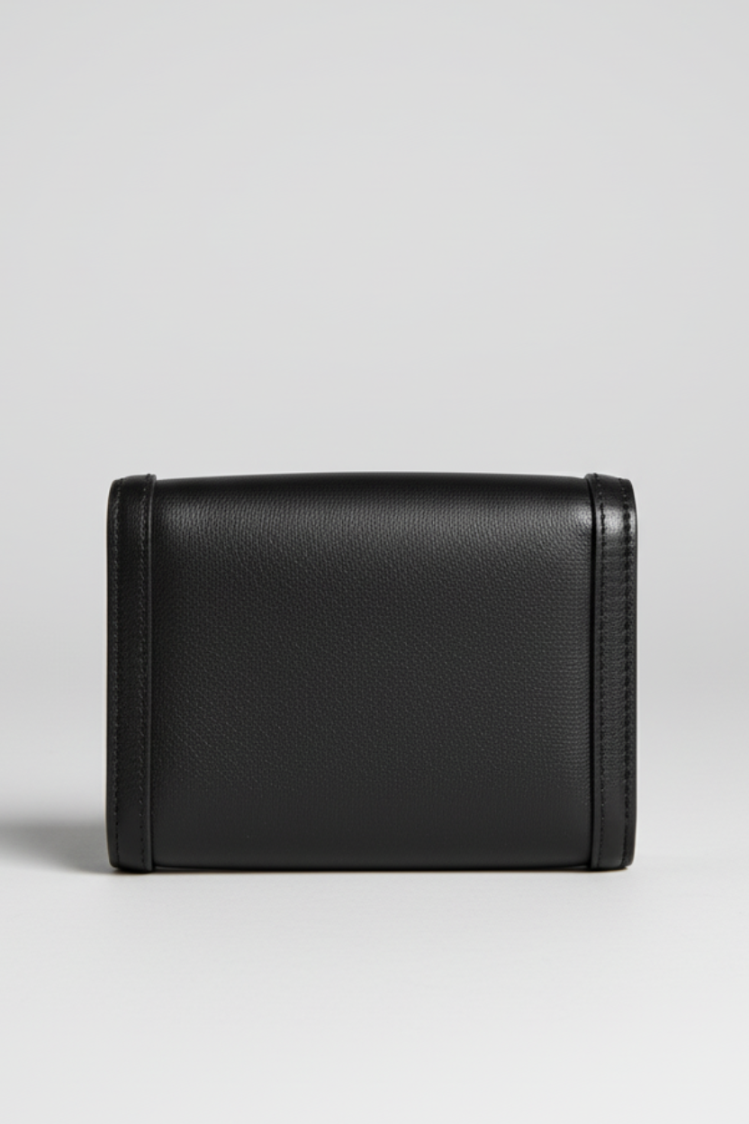 Tommy Hilfiger Billetera negra para mujer