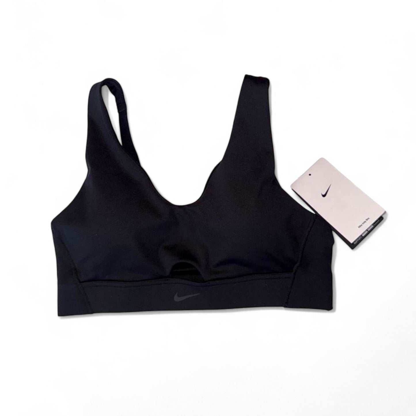 Top negro mujer Nike