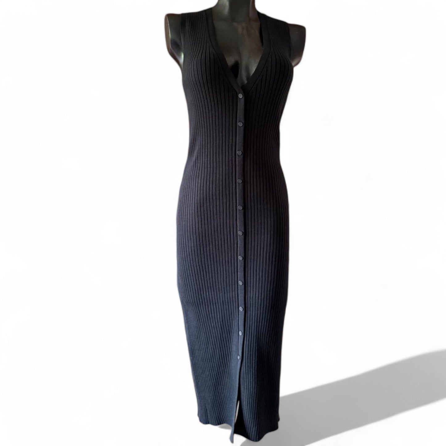 Vestido largo negro mujer Calvin Klein
