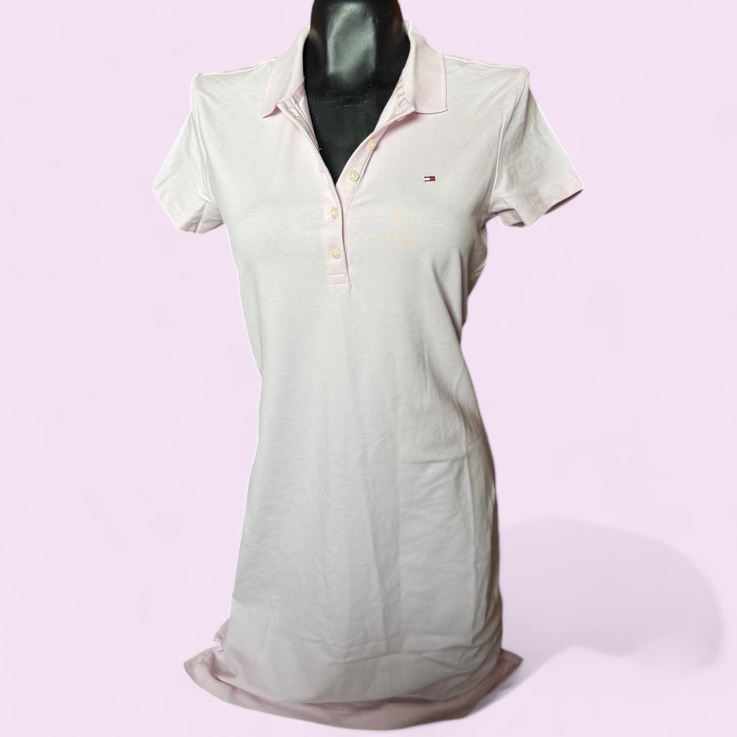 Vestido polo rosado mujer Tommy Hilfiger