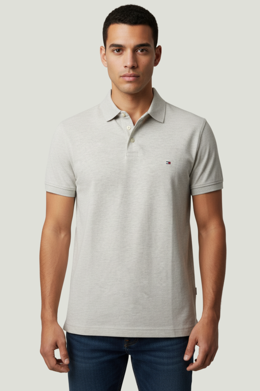 Tommy Hilfiger Polo crema para hombre