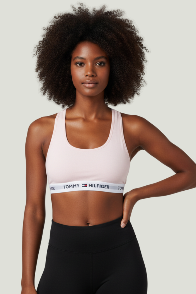 Tommy Hilfiger Top rosado para mujer