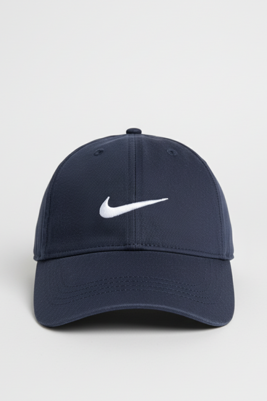Nike Gorra azul marino con logo bordado para niño
