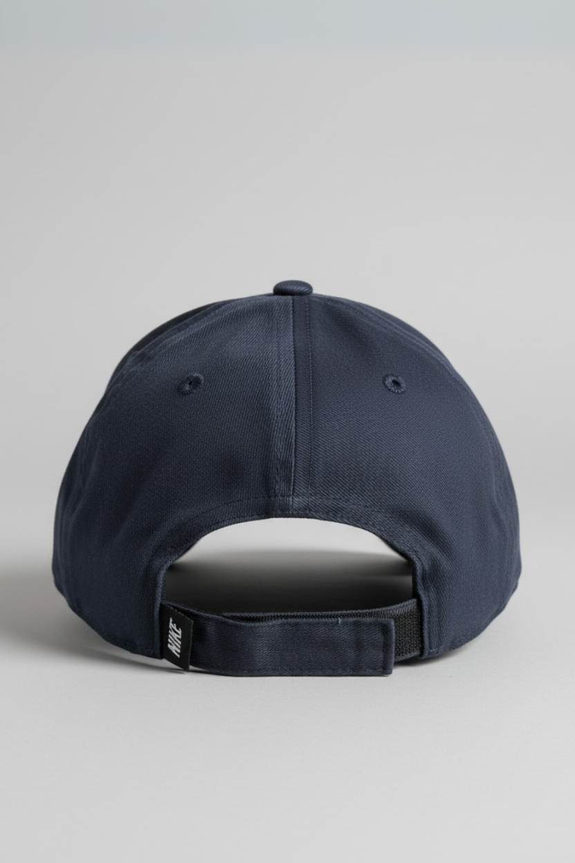 Nike Gorra azul marino con logo bordado para niño