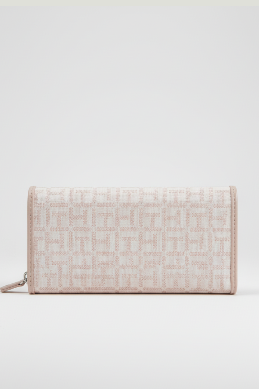 Tommy Hilfiger Billetera rosa para mujer