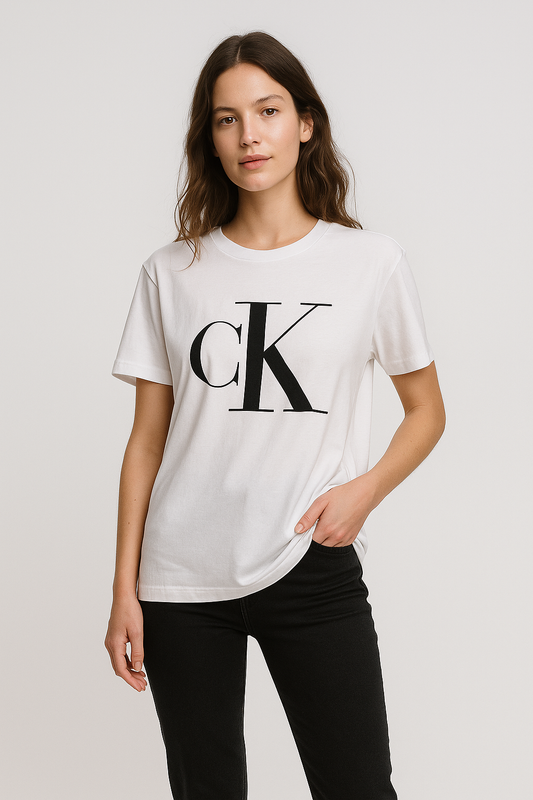 Camiseta blanca mujer Calvin Klein