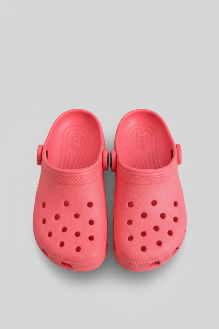 Crocs rosados para niña