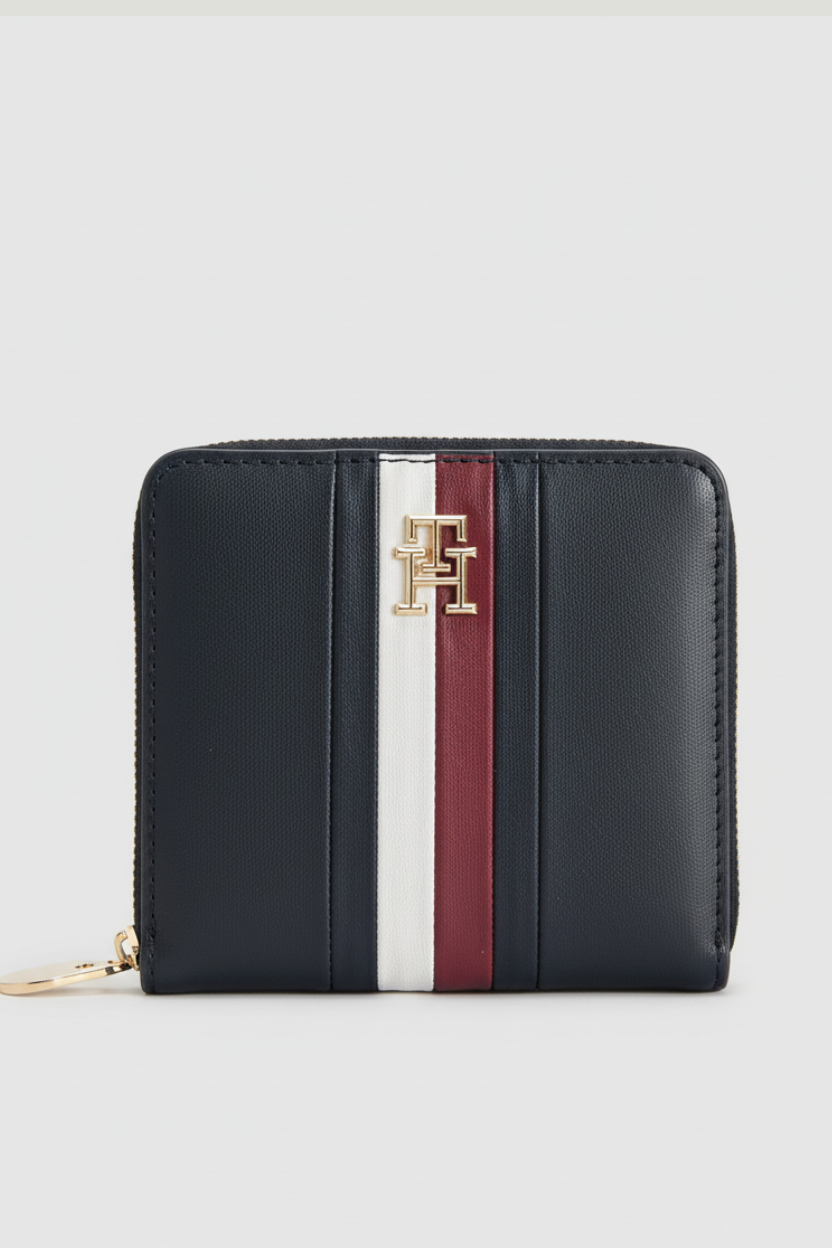 Tommy Hilfiger Billetera azul oscuro para mujer