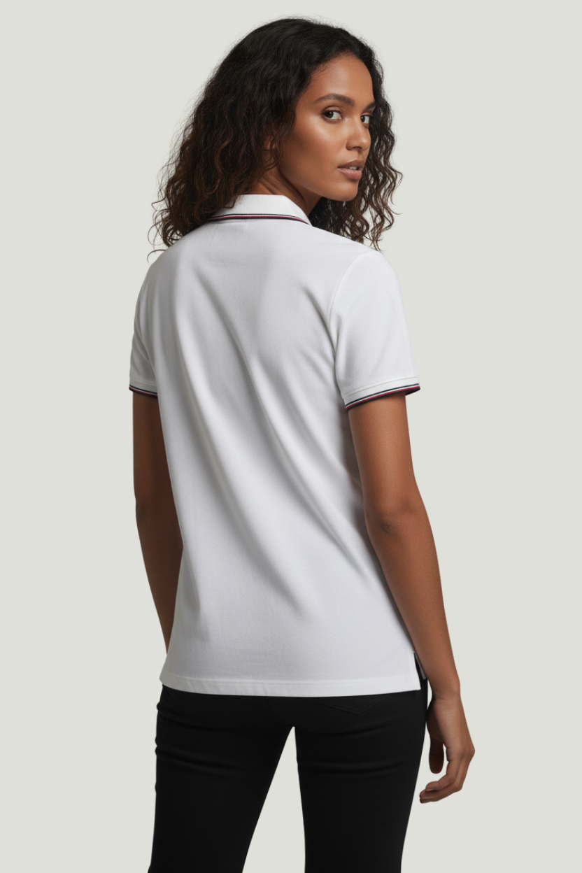 Tommy Hilfiger Polo blanco para mujer