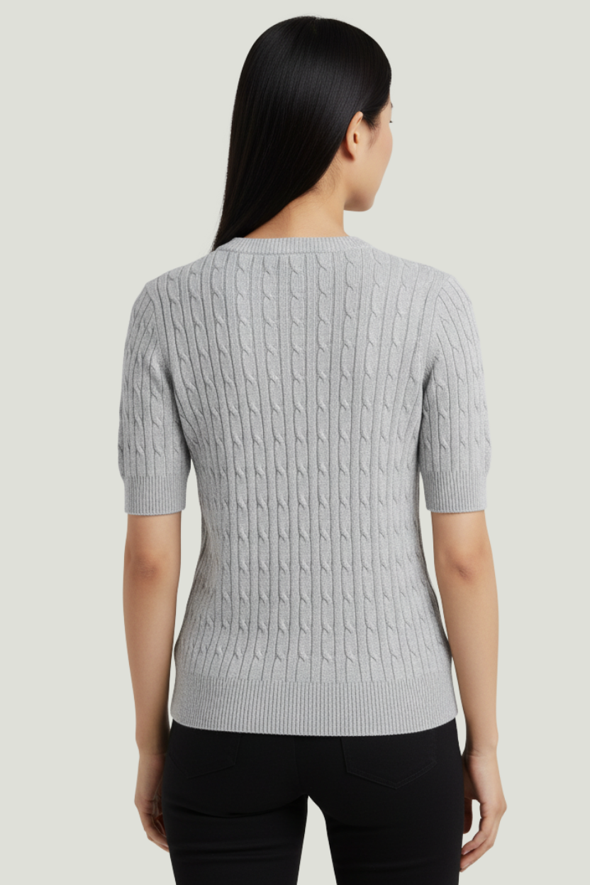 Tommy Hilfiger Saco tejido gris brillante para mujer