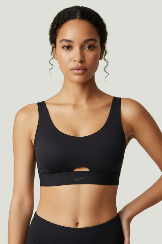 Nike top deportivo negro para mujer