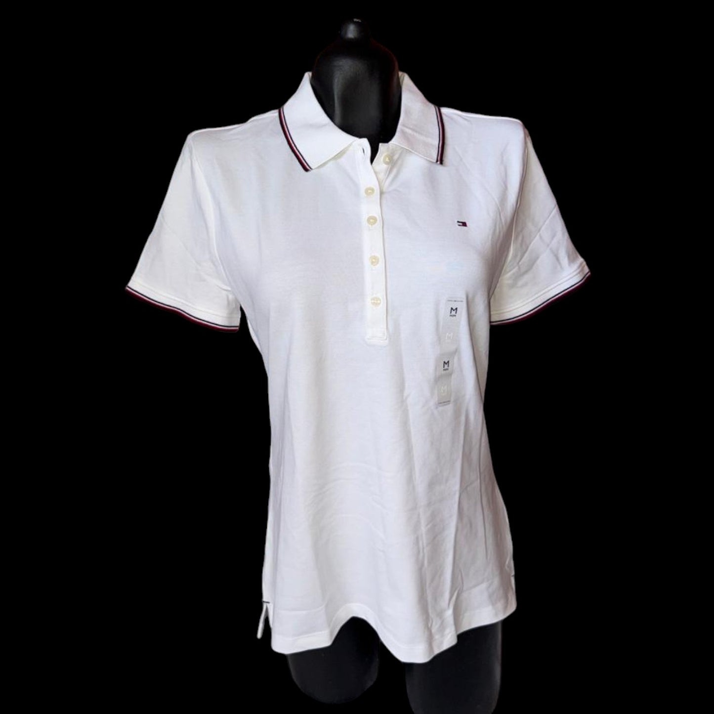 Polo blanco mujer Tommy Hilfiger